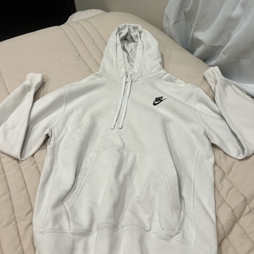 Nike White Hoodie